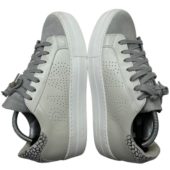 P448 Thea Platform Leather Sneaker - Picture 2 of 16